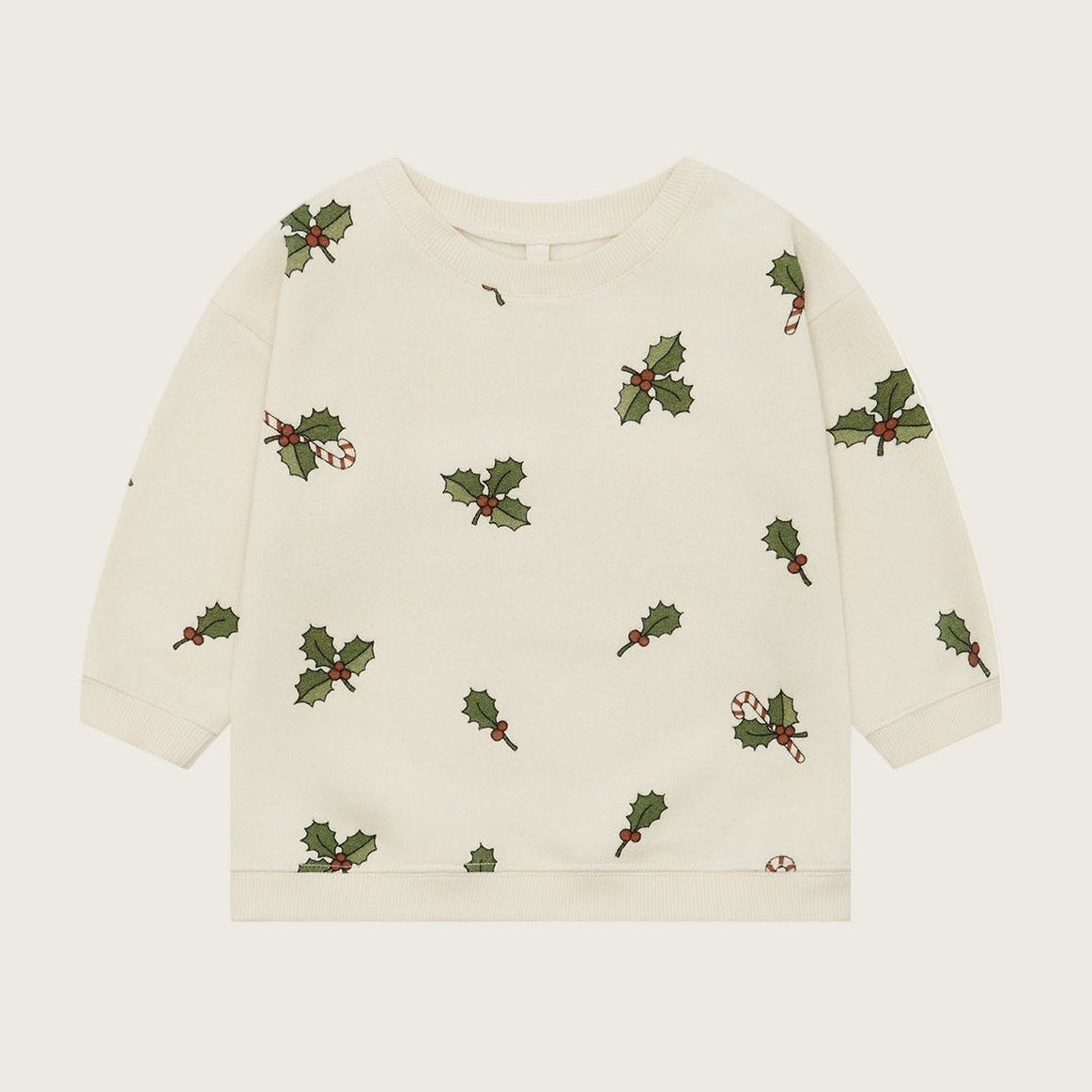 Organic Zoo Christmas Holly Sweatshirt