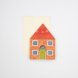 Hadley Paper Goods House Concertina Card