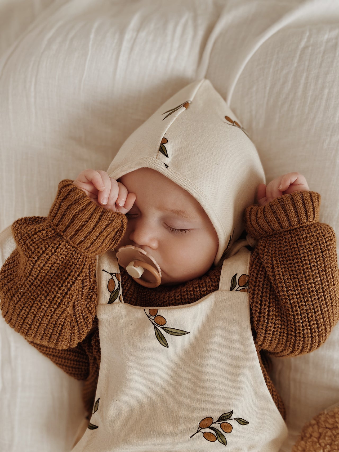 Organic Zoo Olive Garden Pixie Bonnet