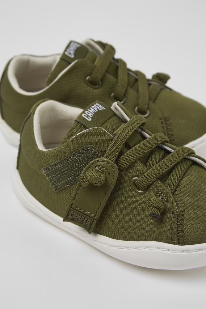 
                      
                        Camper Kids Peu First Shoes - Green Textile
                      
                    