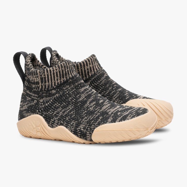 Vivobarefoot Preschool Pluma Knit - Woodland Grey