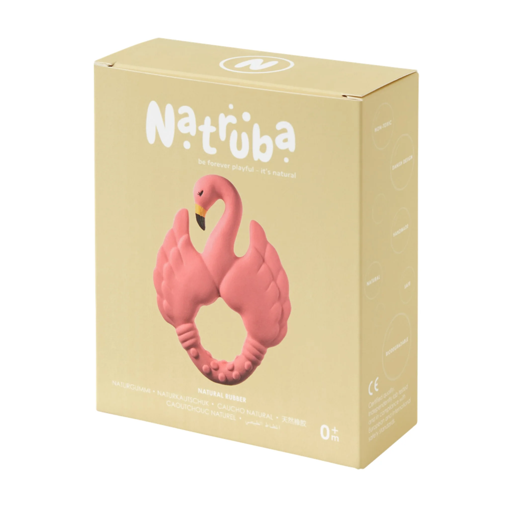 
                  
                    Natruba Teether Flamingo - Pink
                  
                