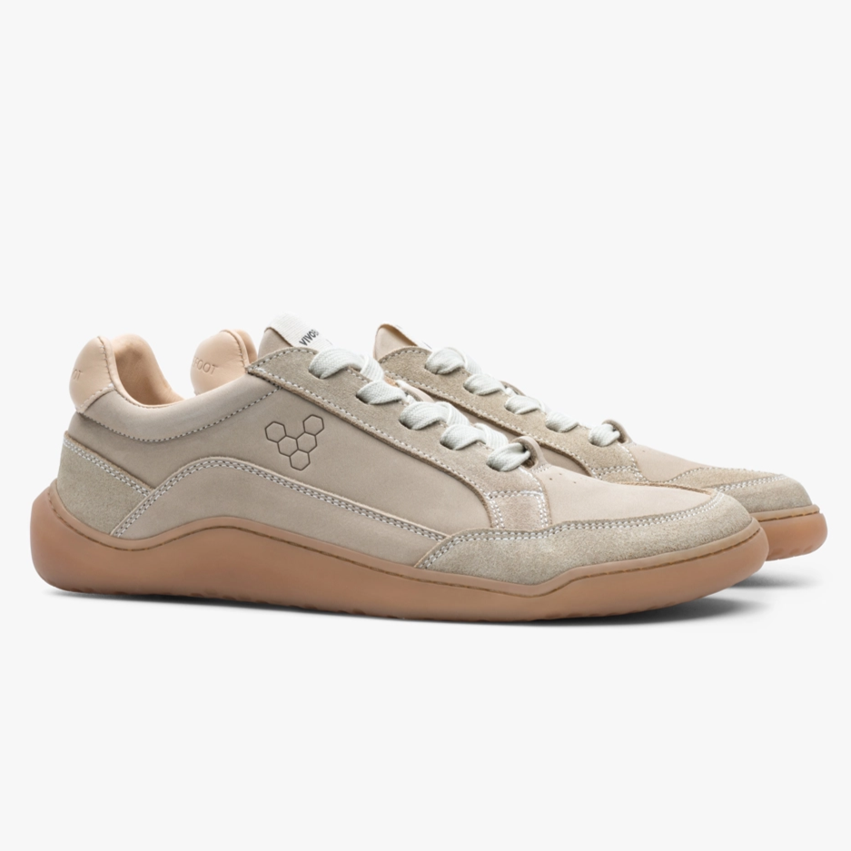 Vivobarefoot Vivo Barefoot Women's Gobi Sneaker Premium Leather - Sand