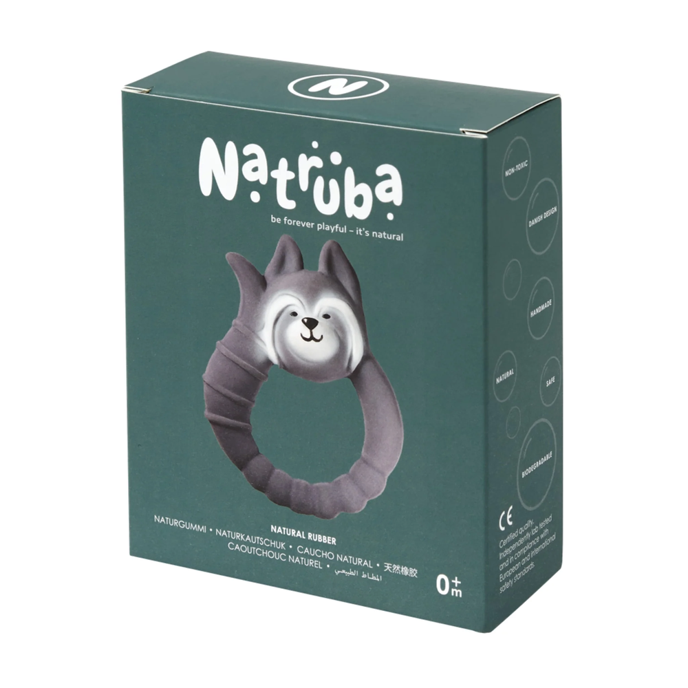 
                      
                        Natruba Teether Raccoon - Grey
                      
                    