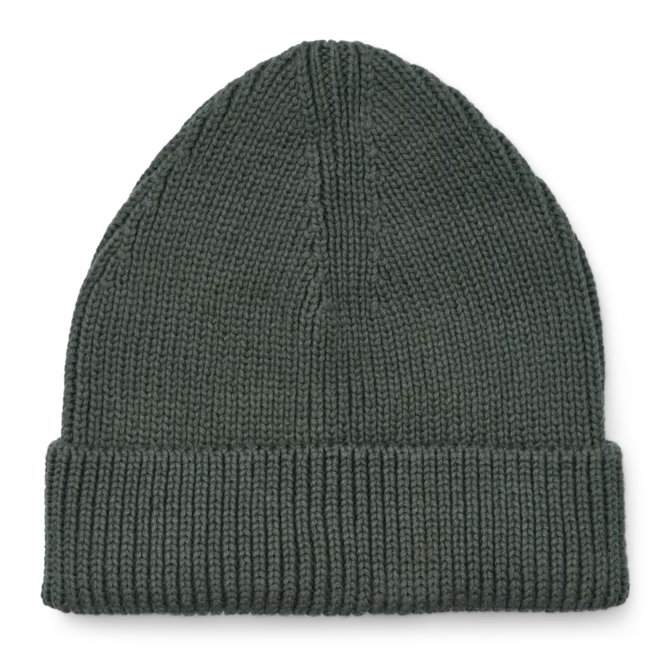 
                  
                    Liewood Ezra Cotton Beanie Hat - Forest Green
                  
                