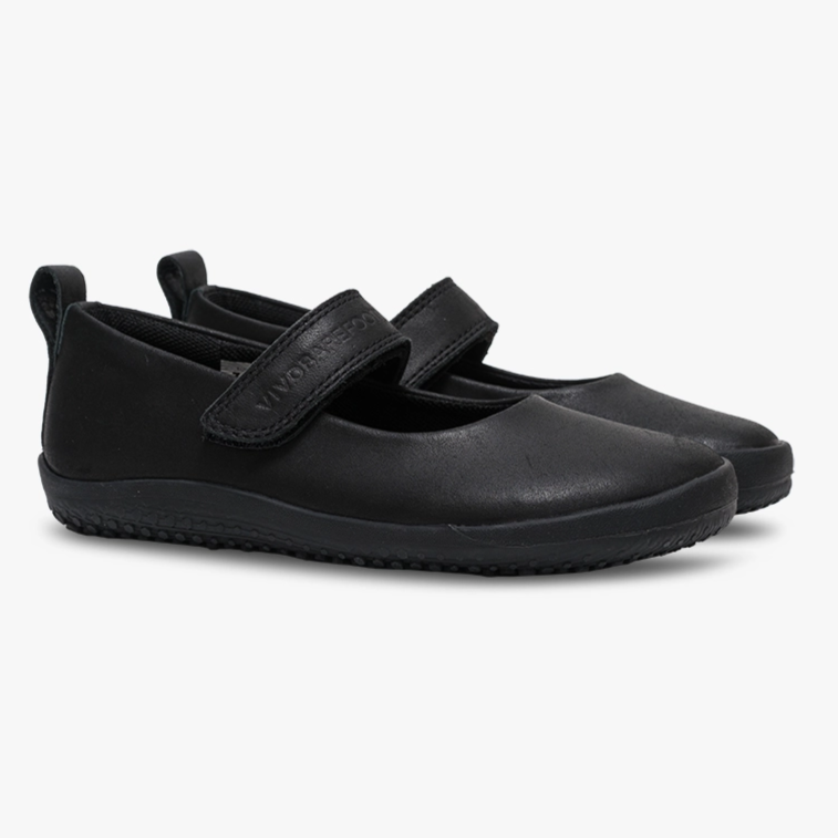 
                      
                        Vivobarefoot Kids Wyn School - Obsidian
                      
                    