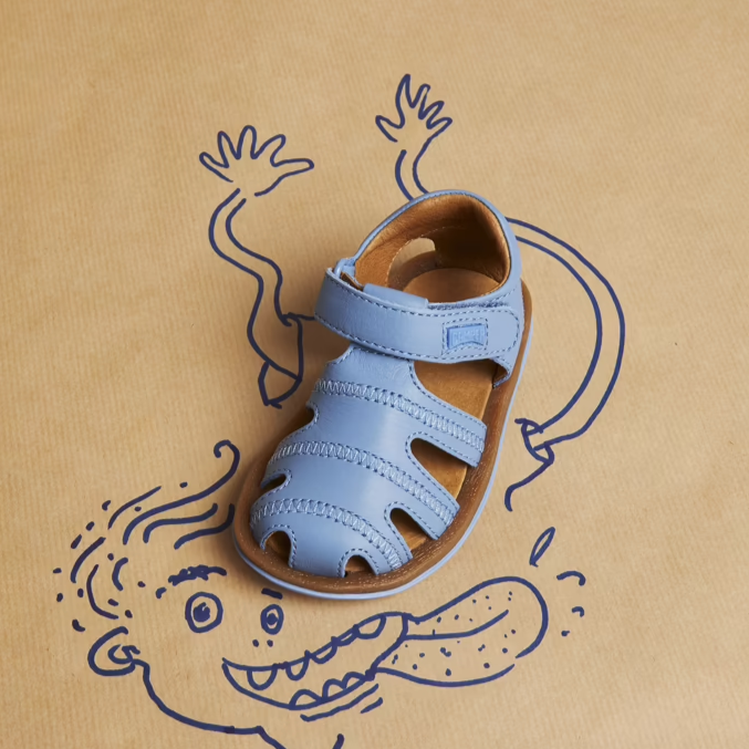 
                      
                        Camper Bicho Kids First Sandals - Blue
                      
                    