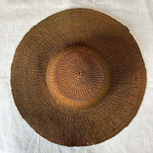 Women's Classic Straw Hat - Rust