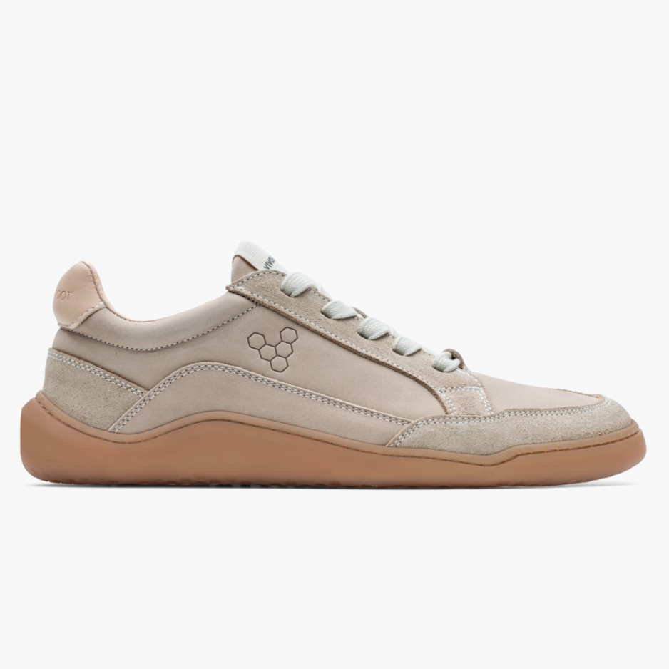 Vivobarefoot Vivo Barefoot Women's Gobi Sneaker Premium Leather - Sand