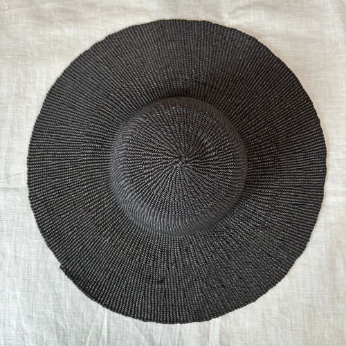 Women's Classic Straw Hat - Black