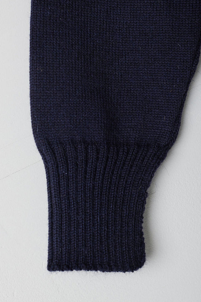 
                  
                    Le Tricoteur Adults Navy Cropped Guernsey Jumper
                  
                