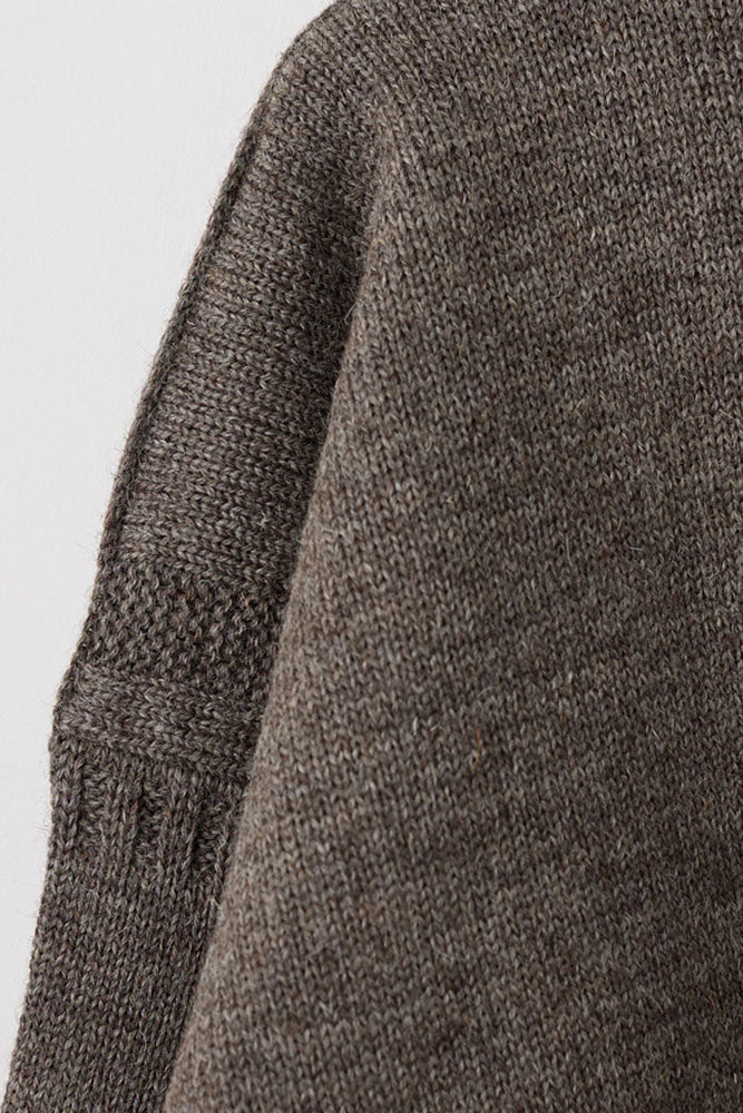 
                  
                    Le Tricoteur Adults Undyed Cropped Guernsey Jumper
                  
                