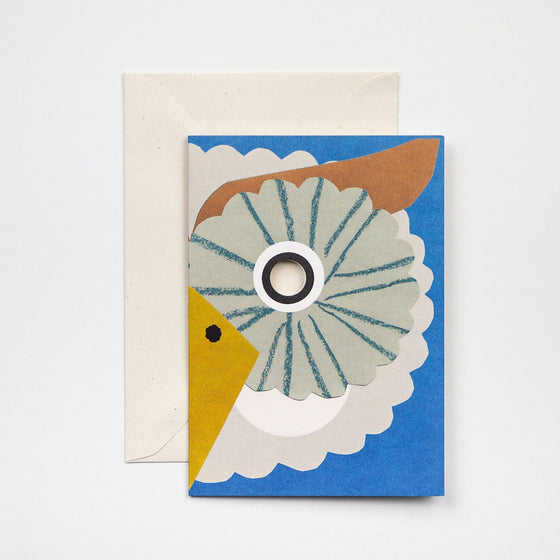 Hadley Paper Goods Owl Mask Card