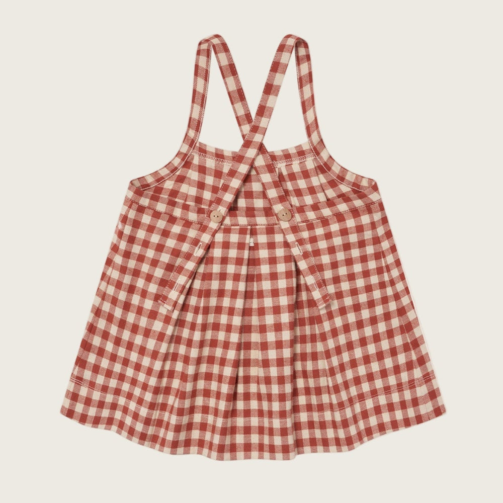 
                  
                    Organic Zoo Paprika Gingham Tribe Skirt
                  
                