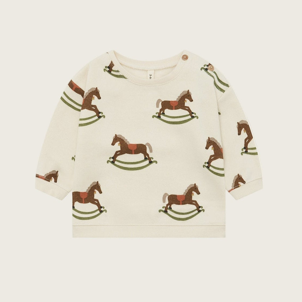 
                  
                    Organic Zoo Rocking Horse Sweatshirt
                  
                