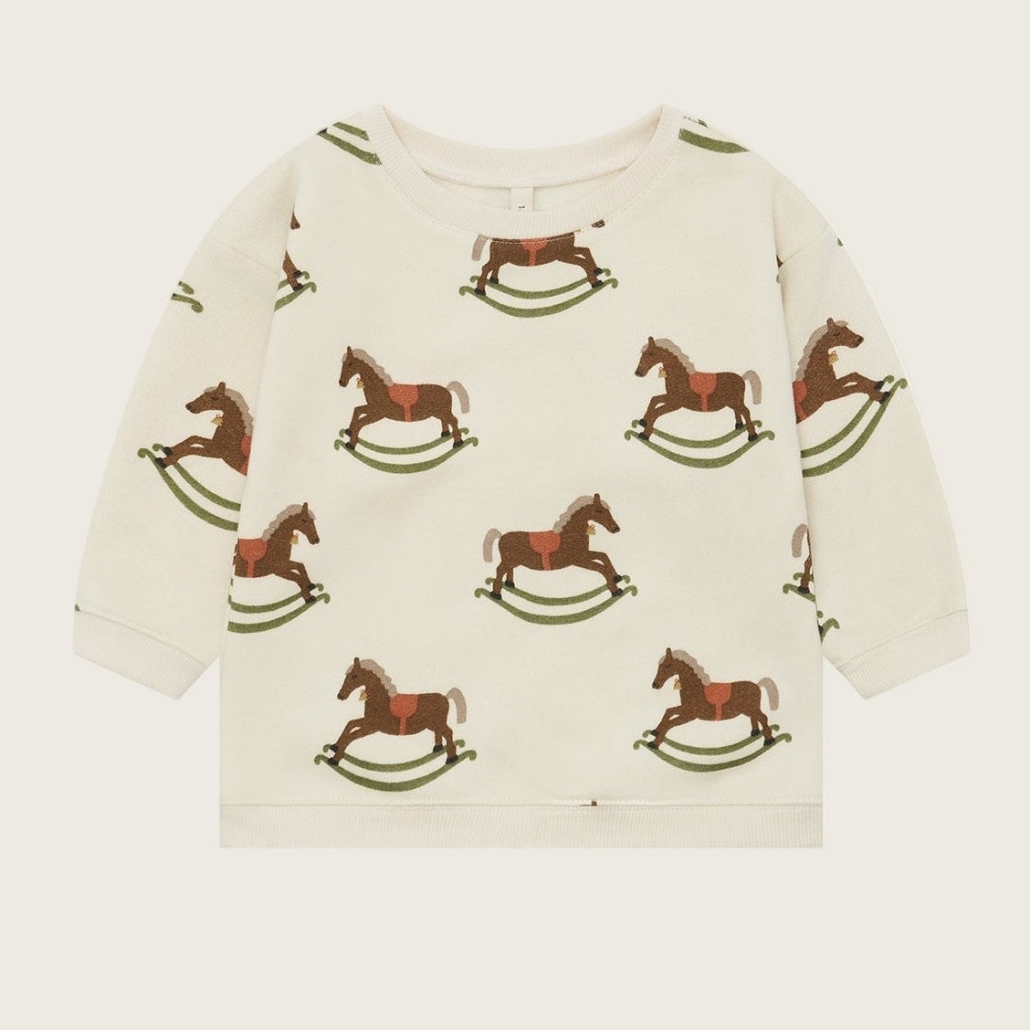 Organic Zoo Rocking Horse Sweatshirt