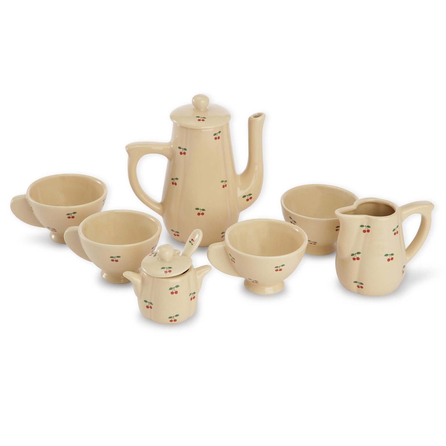 Konges Sløjd Ceramic Tea Set - Cherry