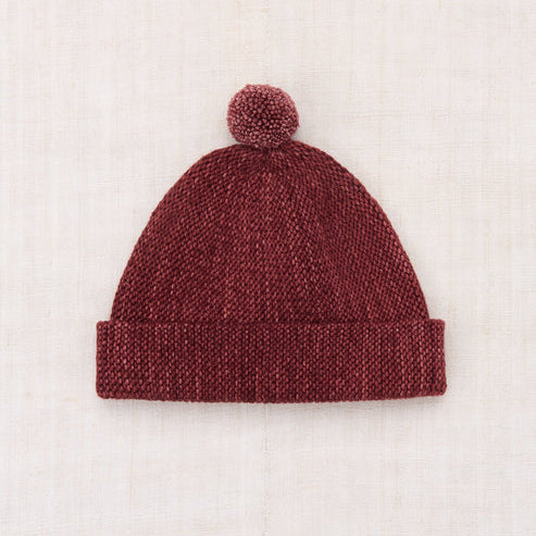 Misha & Puff Garter Hat - Madder Root