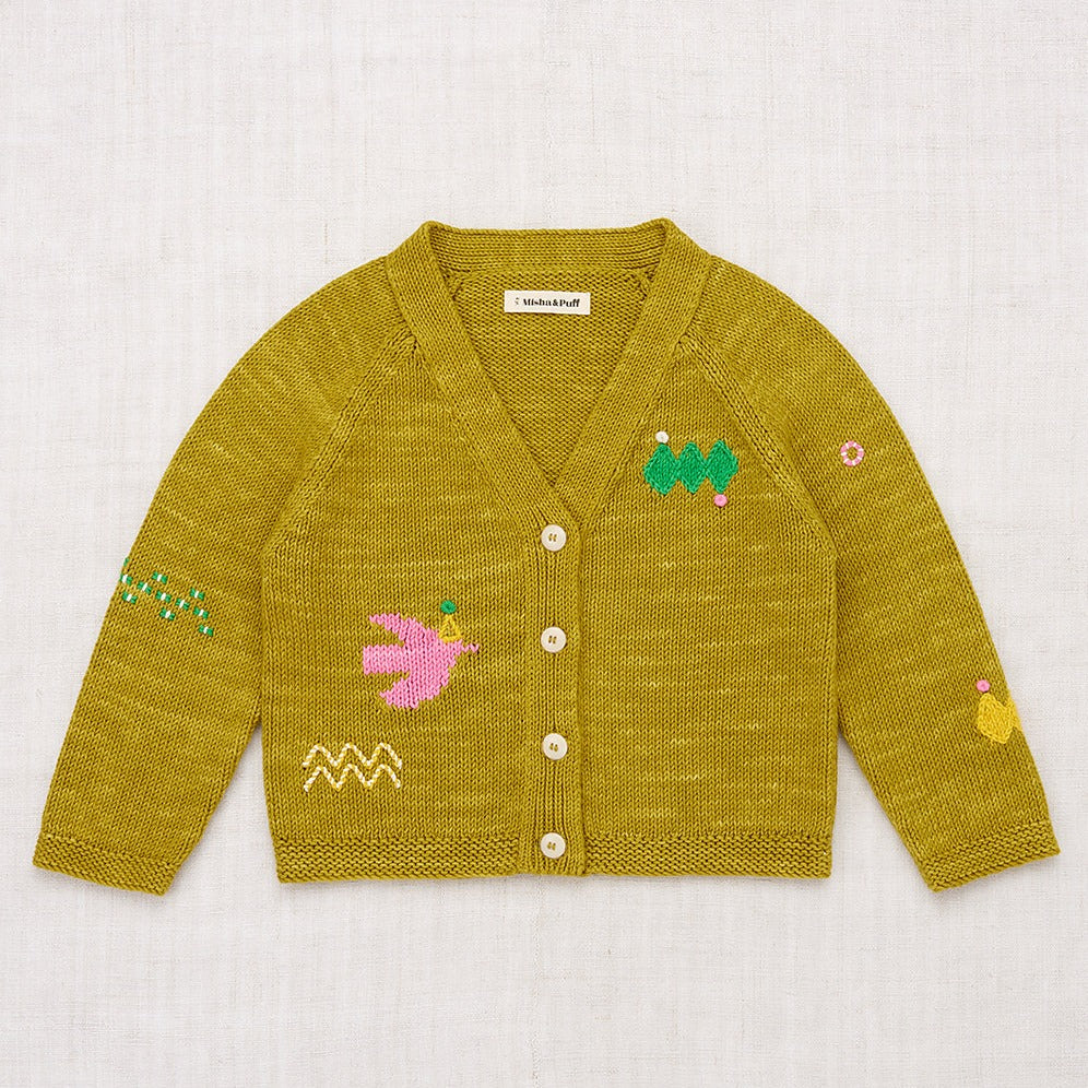 Misha & Puff Soirée Everyday Cardigan - Pistachio