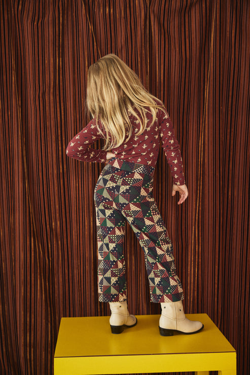 
                  
                    Misha & Puff A-Pant - Madder Root Patchwork
                  
                