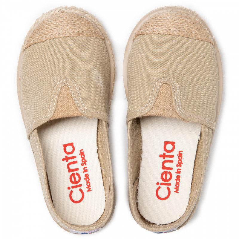 
                      
                        Cienta Espadrille - Stone
                      
                    