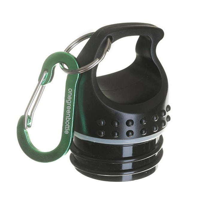 Onegreenbottle Loop Cap with Onegreenbottle Clip Carabiner