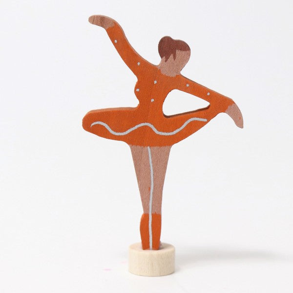 
                      
                        GRIMMS Decorative Figure for Celebration Ring Birthday Spiral - Orange Ballerina
                      
                    