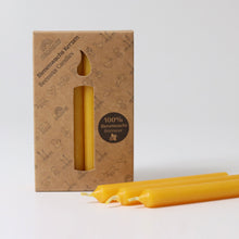  GRIMMS Amber Beeswax Candles - Pack of 12