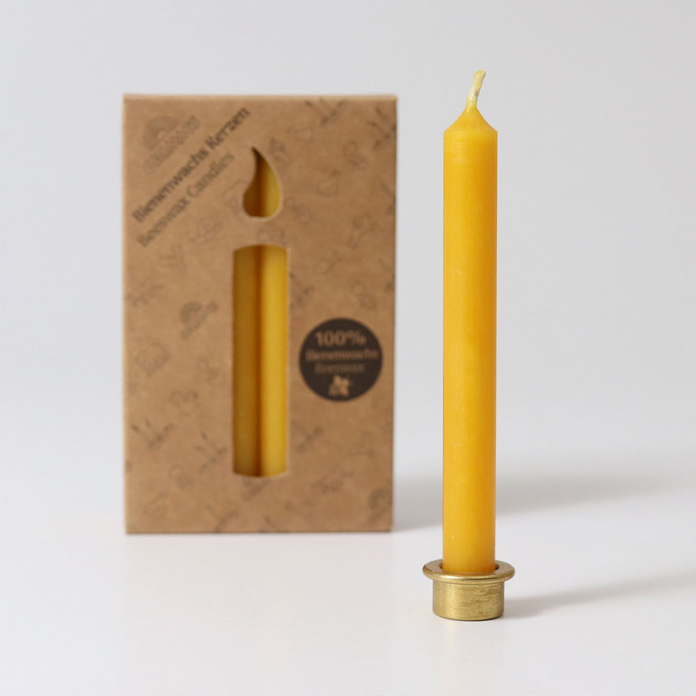 
                      
                        GRIMMS Amber Beeswax Candles - Pack of 12
                      
                    