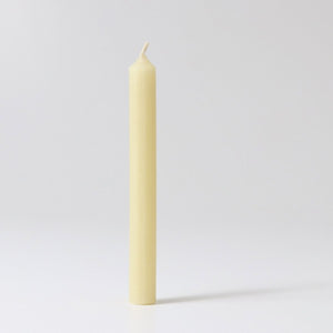 White Beeswax Candles - Pack of 12