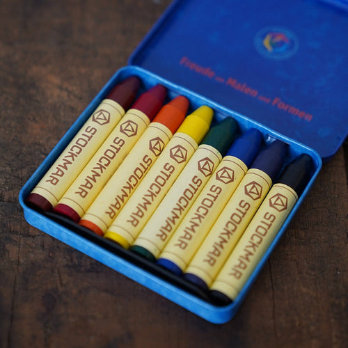 STOCKMAR Wax Crayon Set of 8