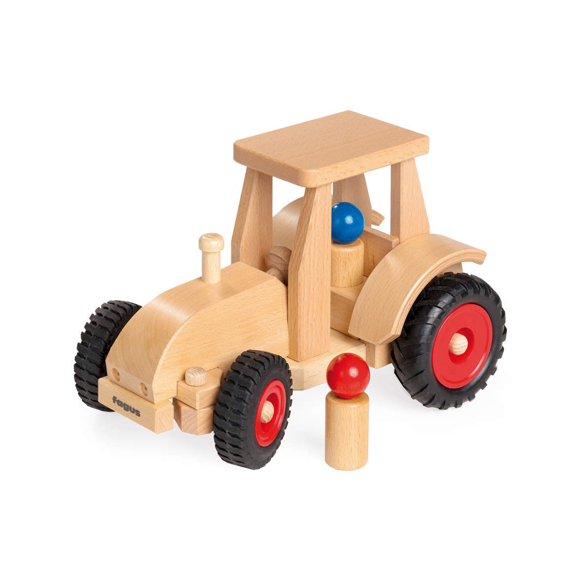 Fagus Wooden Toys Modern Tractor Model Number 10.29