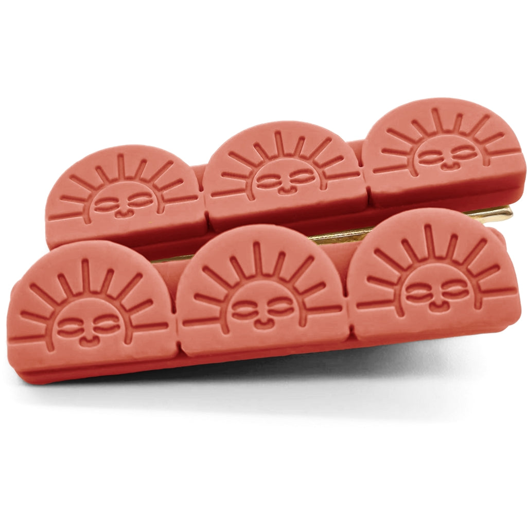 Grech & Co Tri Sun Bar Hair Clips - Set of 2