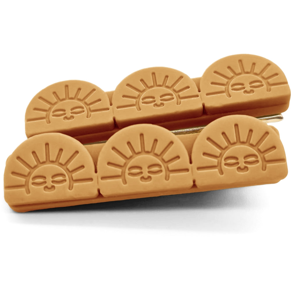 
                  
                    Grech & Co Tri Sun Bar Hair Clips - Set of 2
                  
                