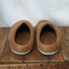 FOLKIT Women's Fairtrade Felt Wool Mule Slippers - Gingerbread