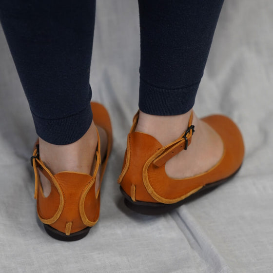 Trippen Women's 'Luck' Shoes - Cuoio Tan