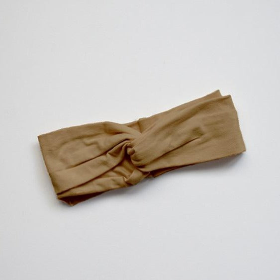 The Simple Folk The Twist Headband - Camel