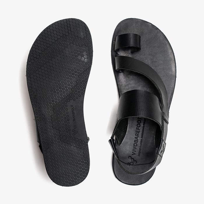 
                  
                    Vivobarefoot Women's Opanka Leather Sandal - Black
                  
                