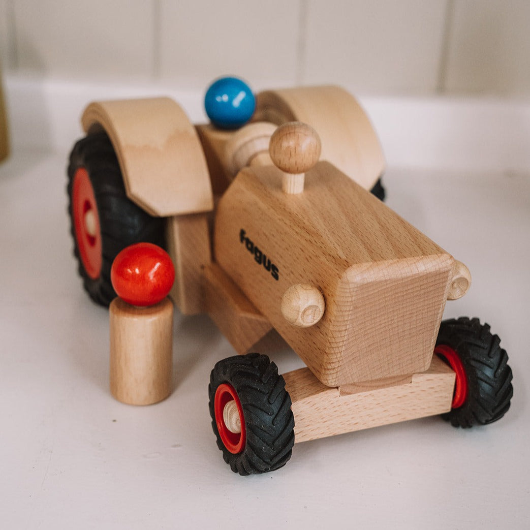 Fagus Wooden Toys Tractor model number 10.21