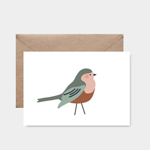Atelier Oranger Sparrow Postcard