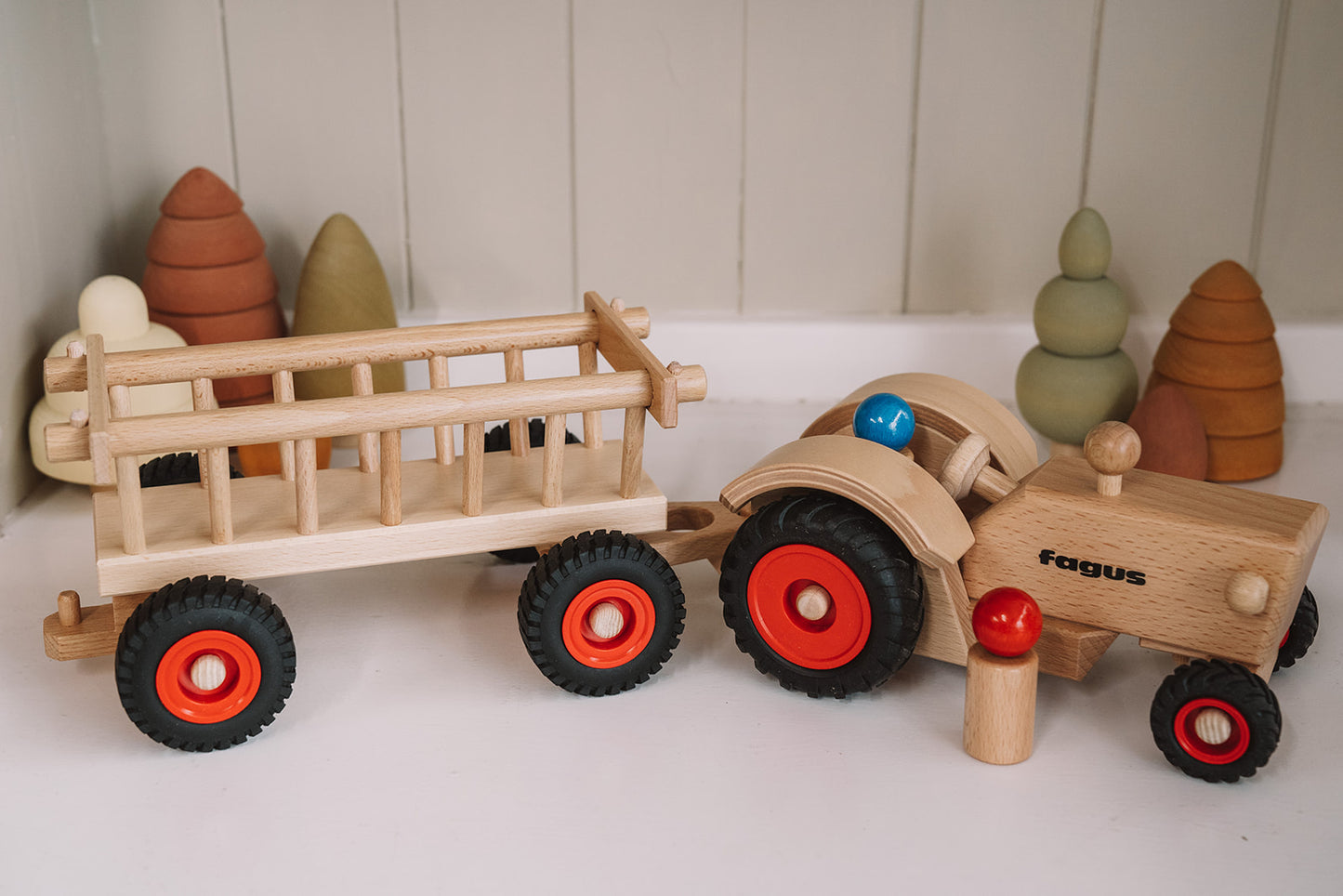 Fagus Wooden Toys Hay Wagon 10.23