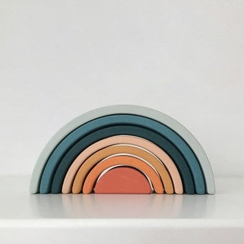 
                      
                        Sabo Concept Mini Wooden Rainbow Stacking Toy - Lagoon
                      
                    