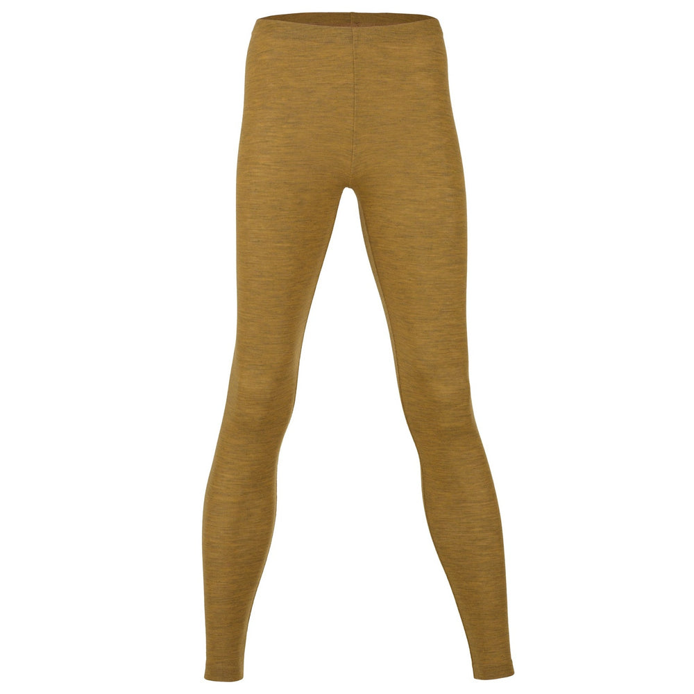 Engel Natur Women's Merino Wool Leggings - Saffron