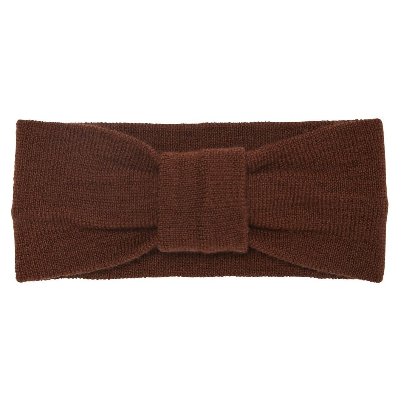 FUB Knitted Merino Headband - Umber