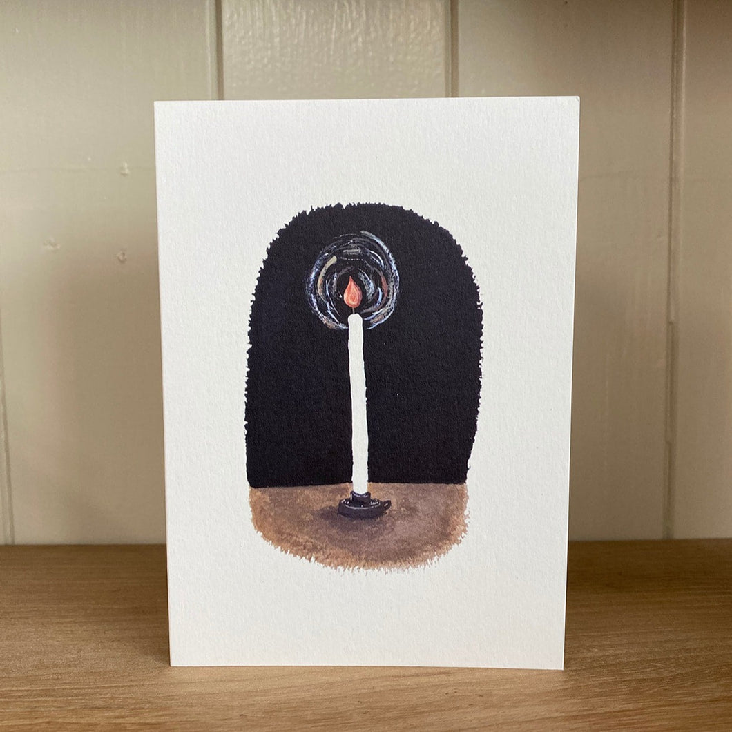 Lydia Mae Design Simple Candle Greetings Card