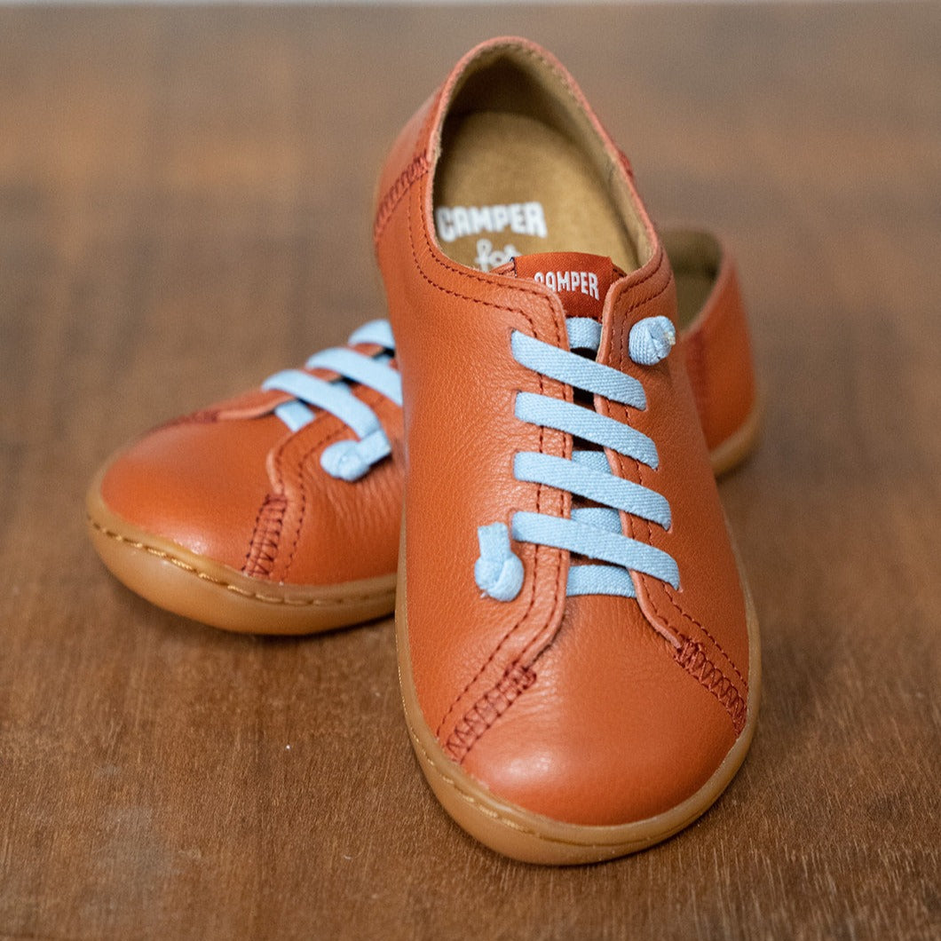 Camper Peu Kids Shoes - Brick Red