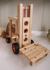 Fagus Wooden Toys Fork Lift Truck Model Number 10.43
