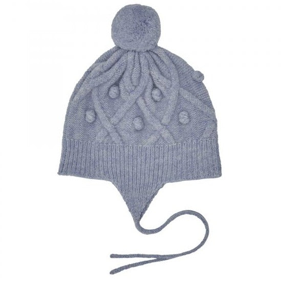 FUB Baby Lambswool Hat - Ice Melange