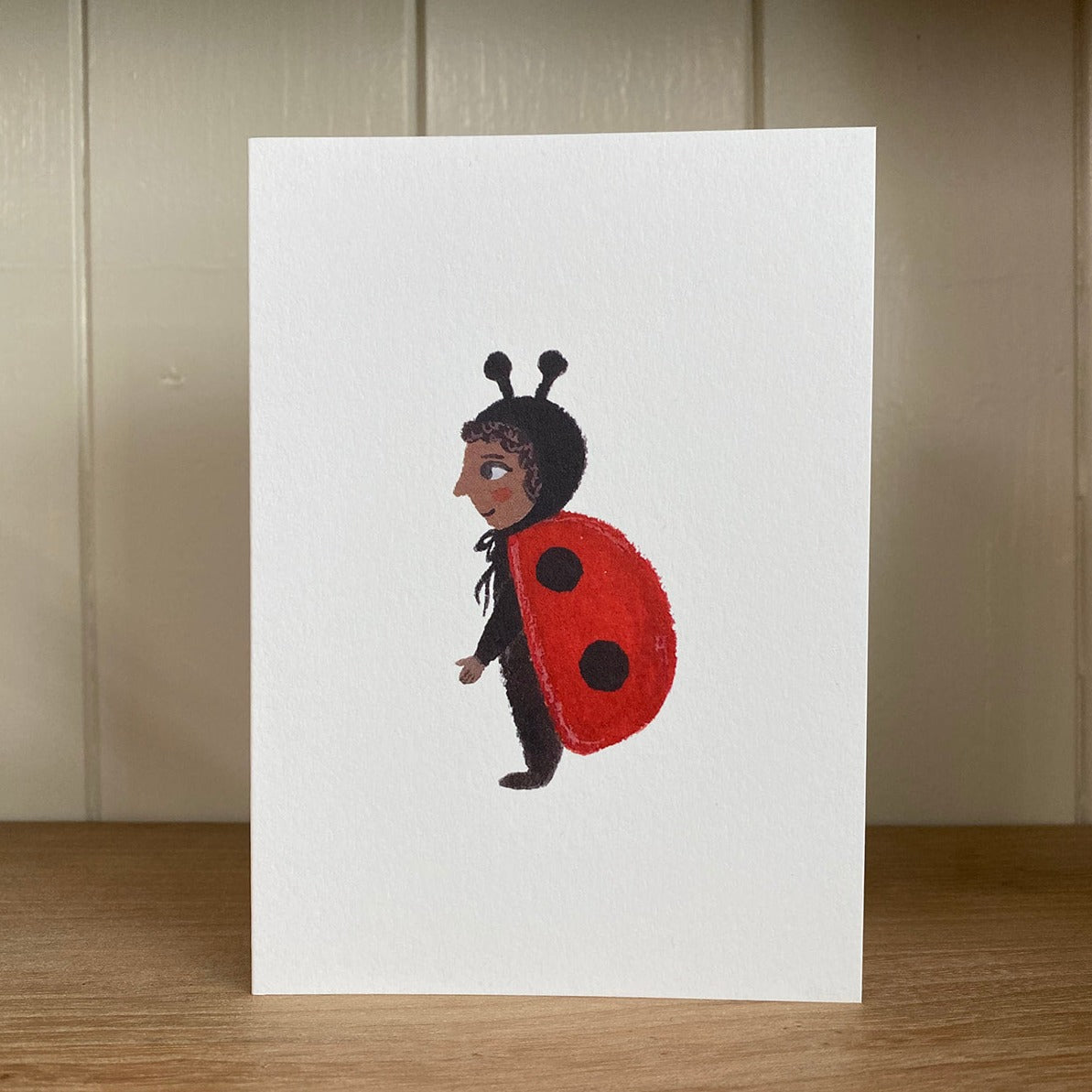 Lydia Mae Design Ladybird Child Greetings Card