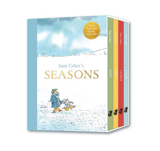 Templar Publishing Seasons 4 Book Box Set - Sam Usher